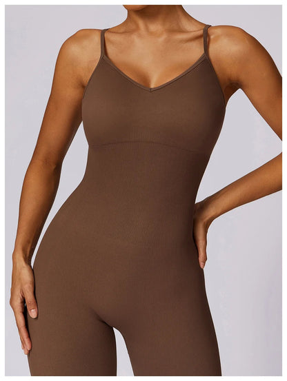 Nahtloses Scrunch-Overall - Gymfit