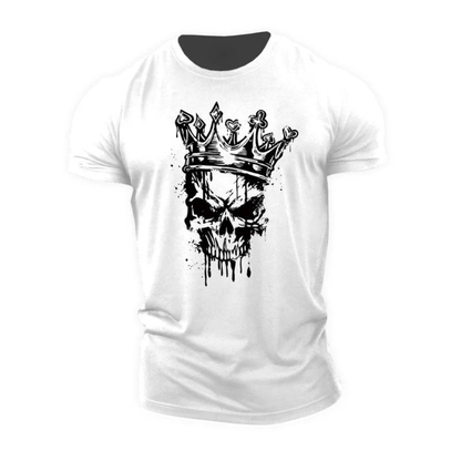 Skeleton Grafik T-Shirt - Gymfit