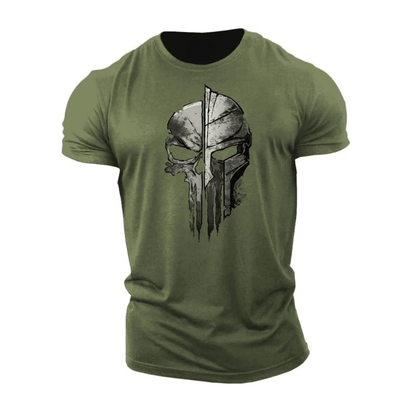 Skeleton Spartan Graphic T-shirt - Ironfit