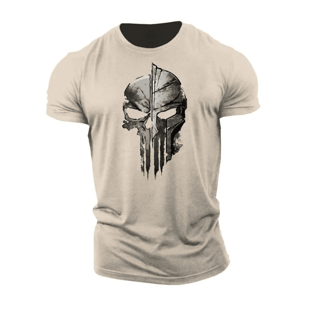 Skeleton Spartan Graphic T-shirt - Ironfit