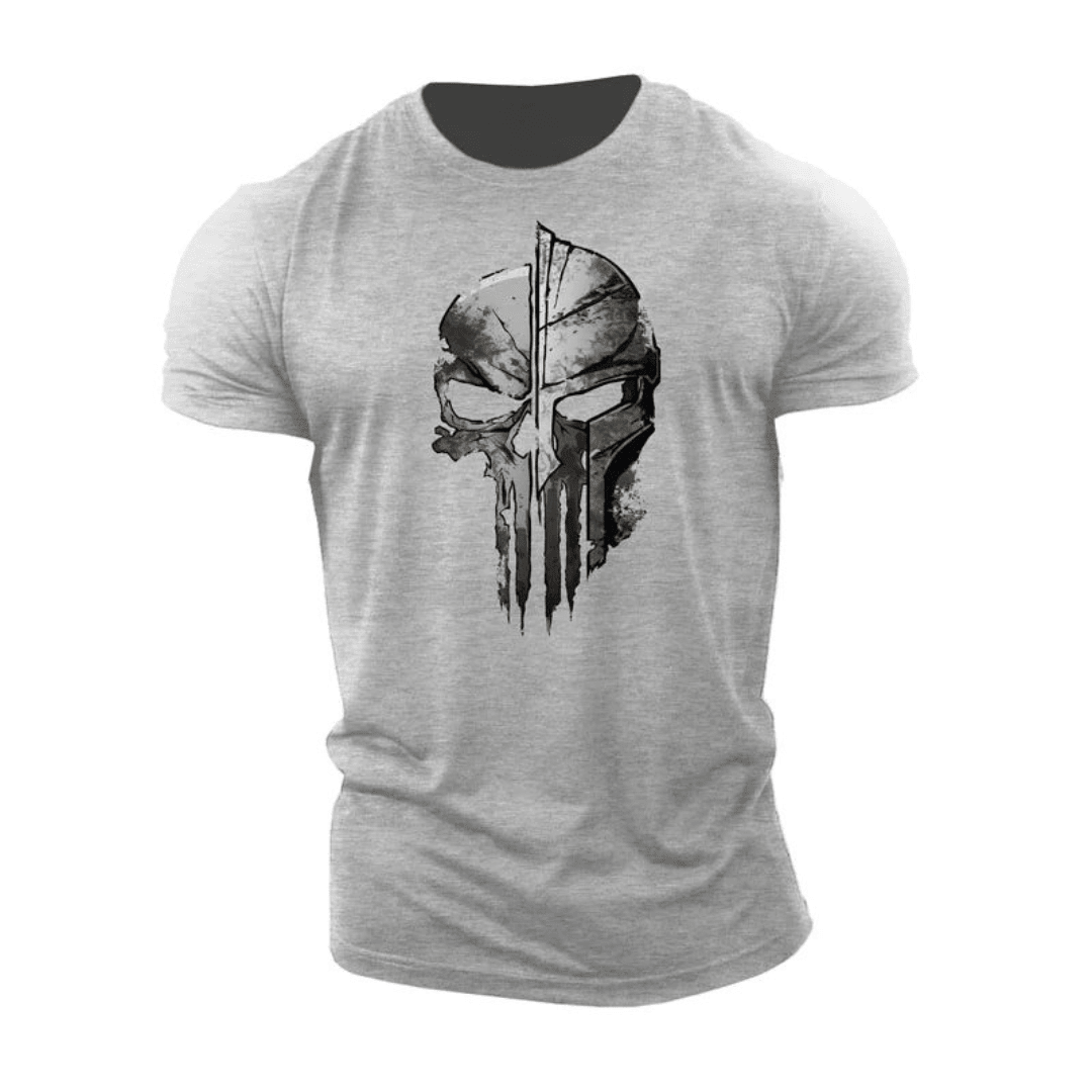 Skeleton Spartan Graphic T-shirt - Ironfit