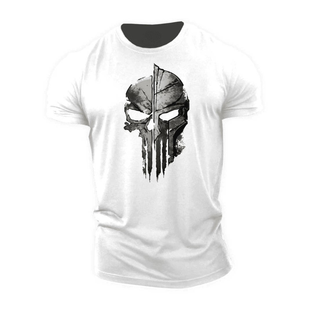 Skeleton Spartan Graphic T-shirt - Ironfit