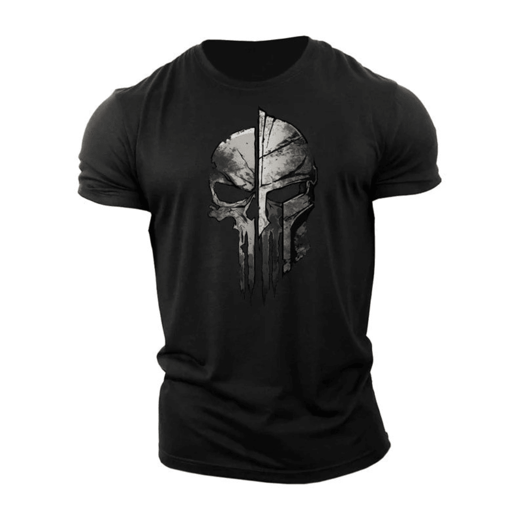 Skeleton Spartan Graphic T-shirt - Ironfit