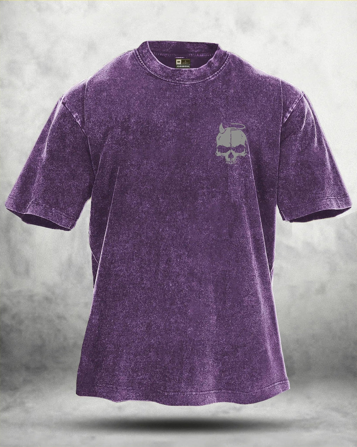 SKUL WING WASHED T - SHIRT - Ironfit