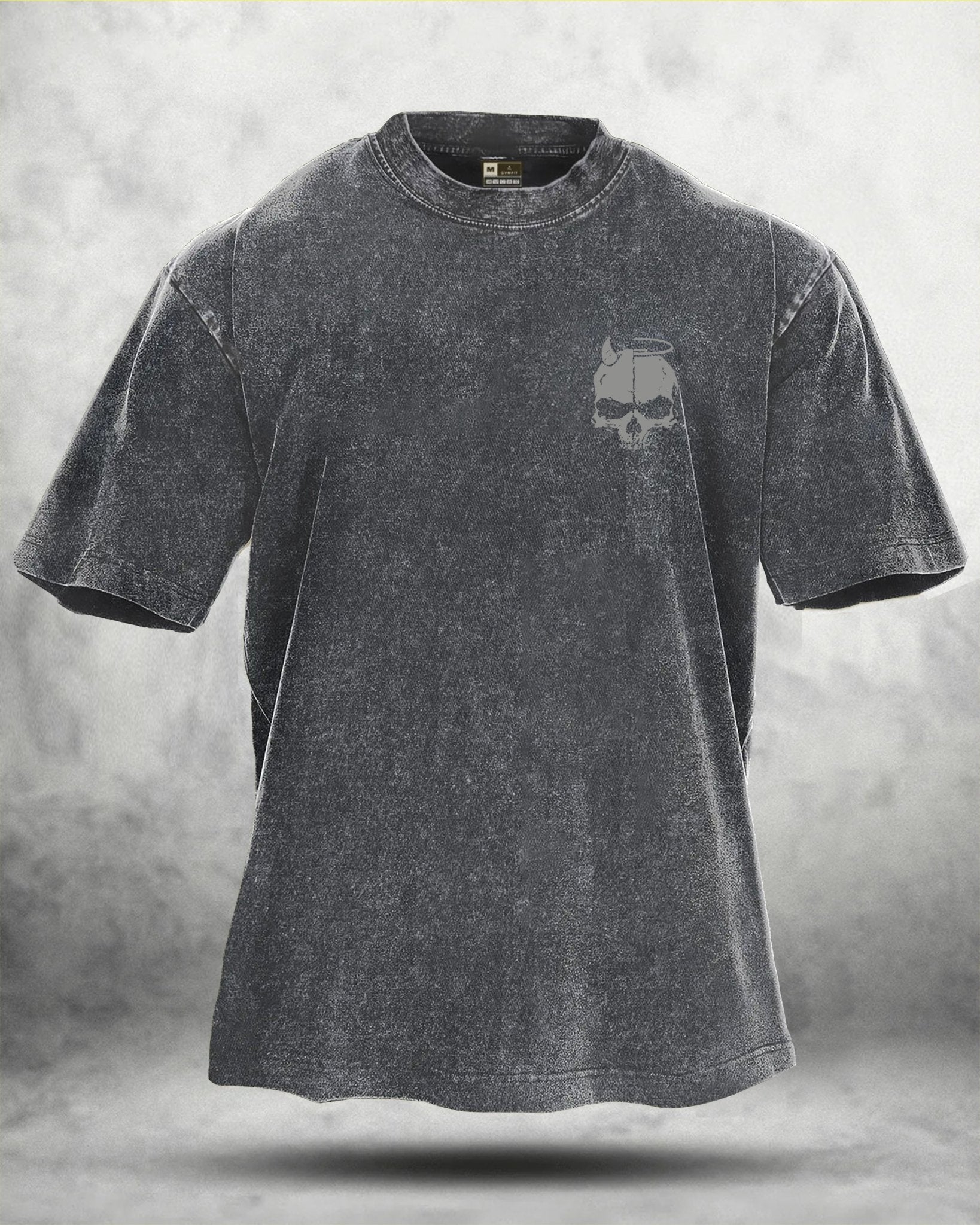 SKUL WING WASHED T - SHIRT - Ironfit