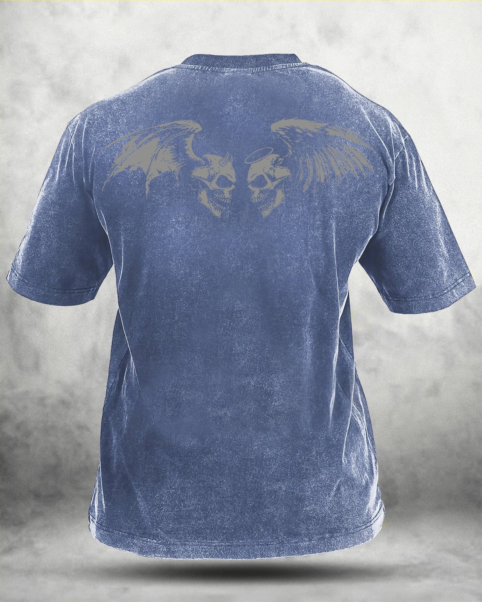 SKUL WING WASHED T - SHIRT - Ironfit