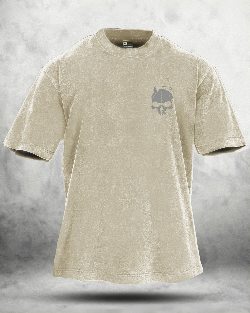 SKUL WING WASHED T - SHIRT - Ironfit