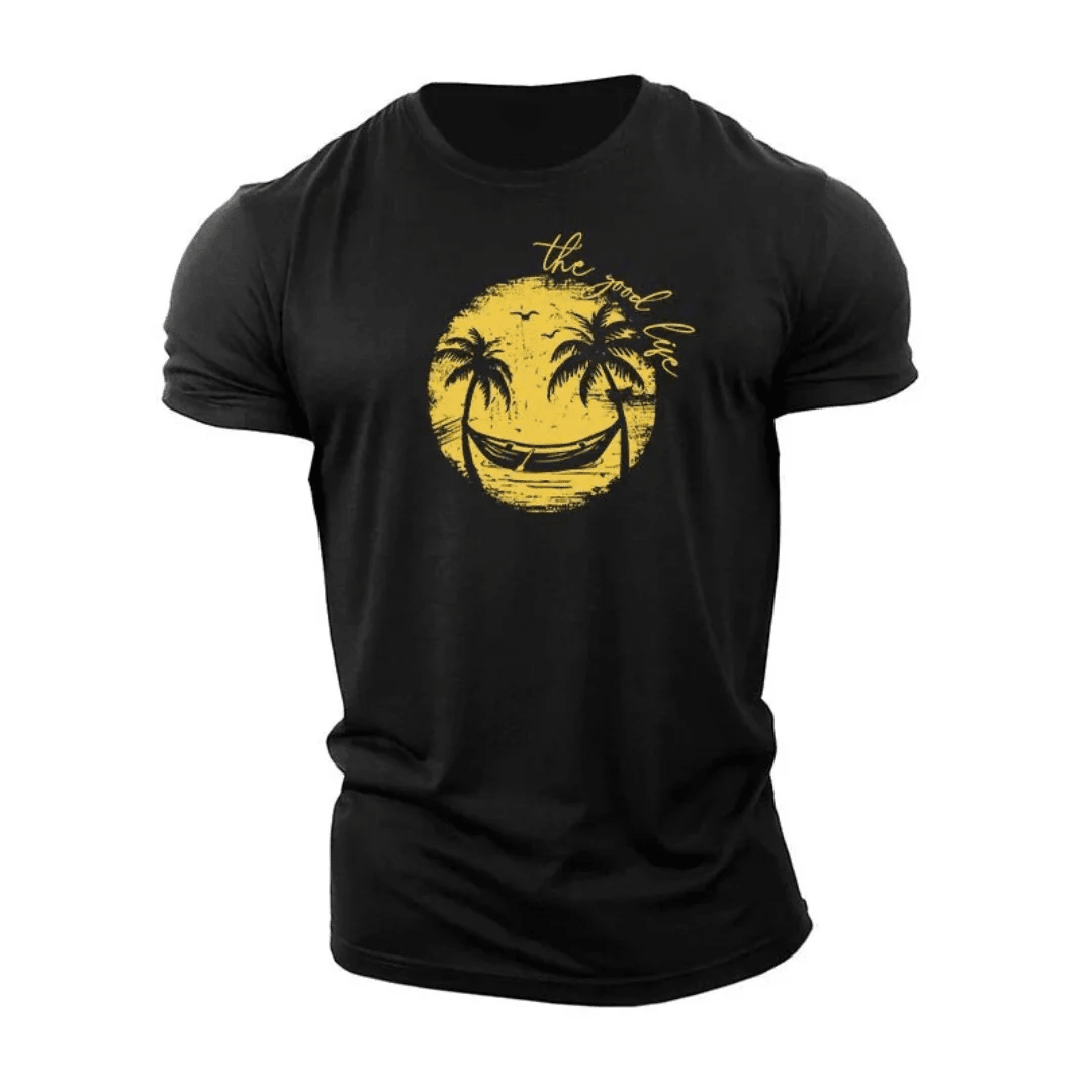 Smiley Palm Tree T-Shirt - Ironfit