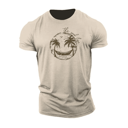 Smiley Palm Tree T-Shirt - Ironfit
