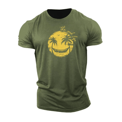 Smiley Palm Tree T-Shirt - Ironfit