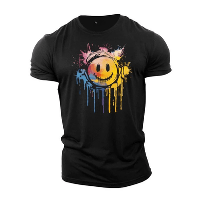 Smiley Workout T-Shirt - Gymfit