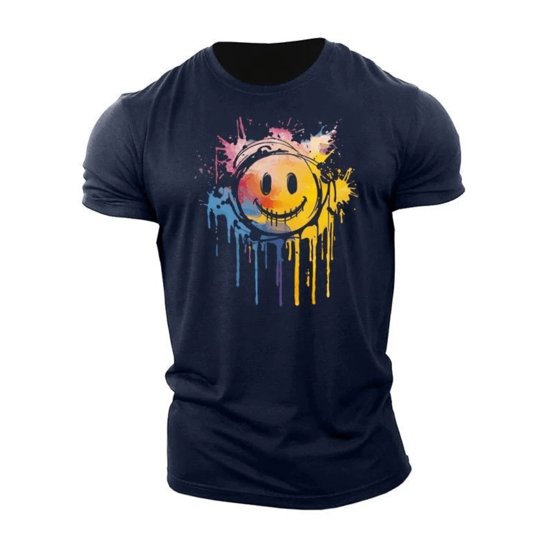 Smiley Workout T-Shirt - Gymfit