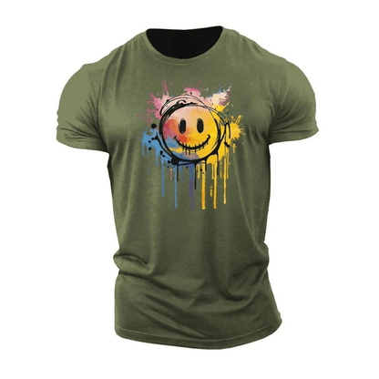 Smiley Workout T-Shirt - Gymfit