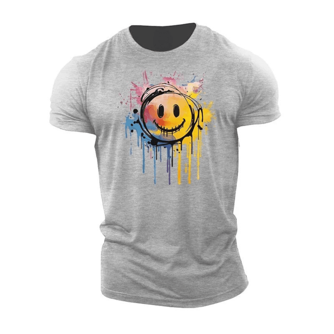 Smiley Workout T-Shirt - Gymfit