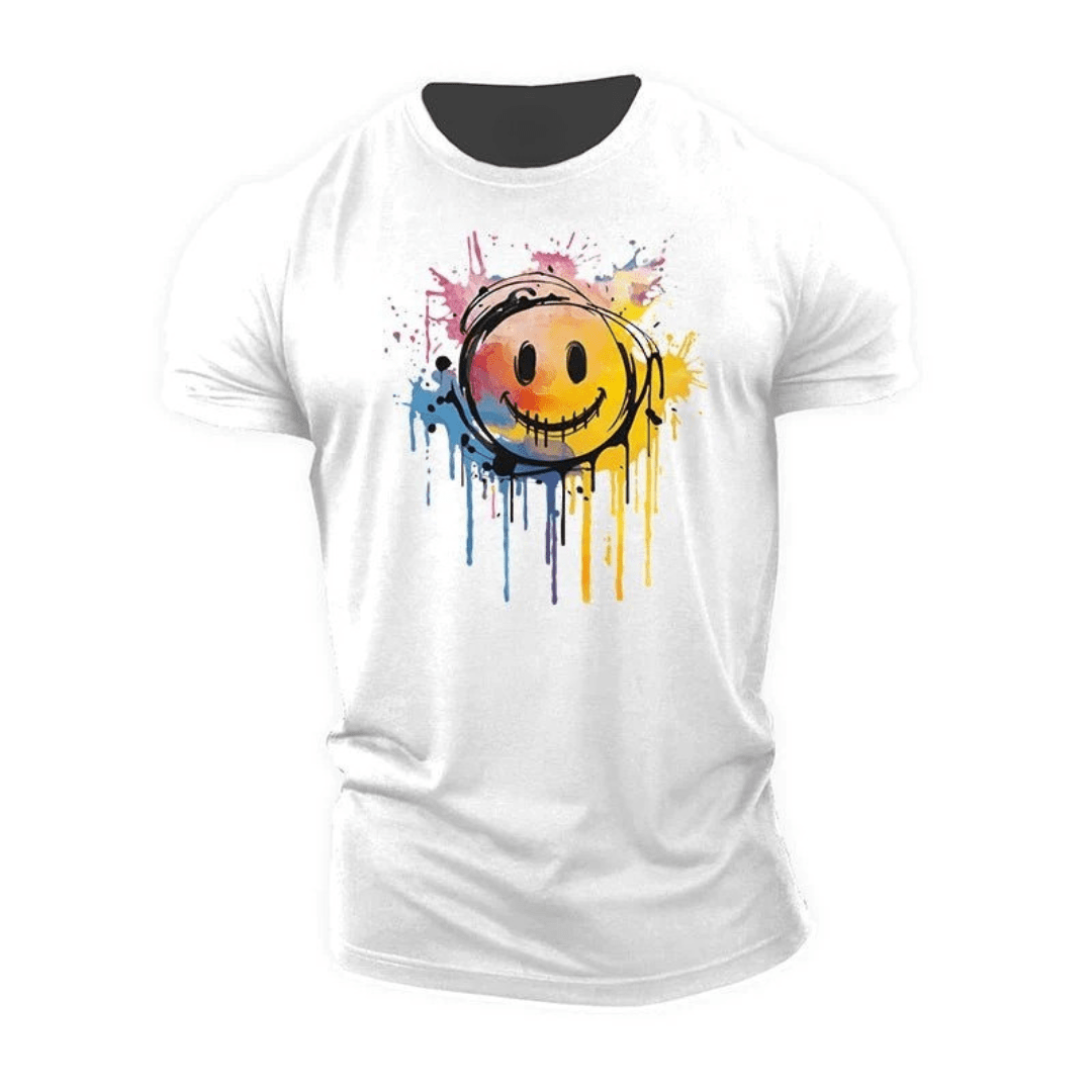 Smiley Workout T-Shirt - Gymfit