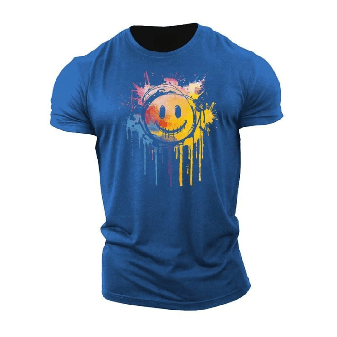 Smiley Workout T-Shirt - Gymfit