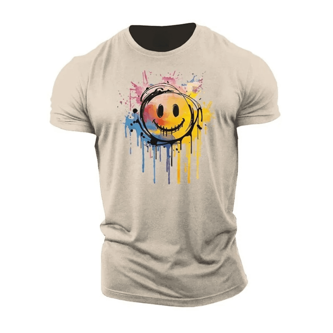 Smiley Workout T-Shirt - Gymfit