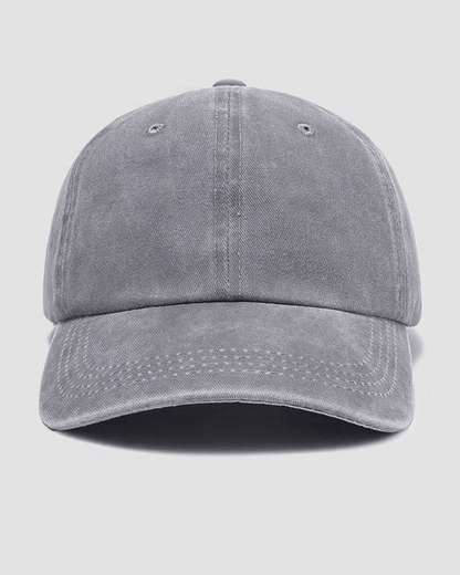 Solid Color Without Printing Washed Cap - Ironfit