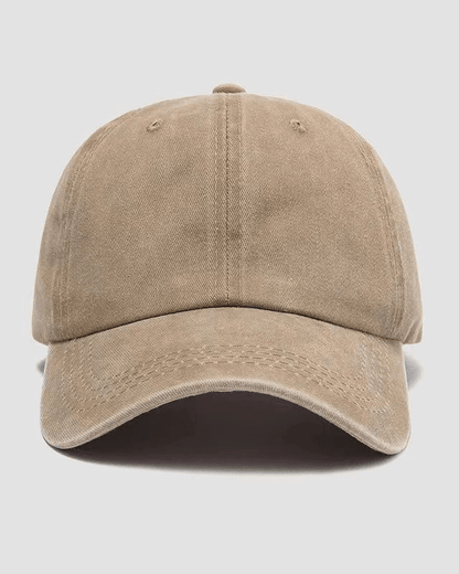 Solid Color Without Printing Washed Cap - Ironfit