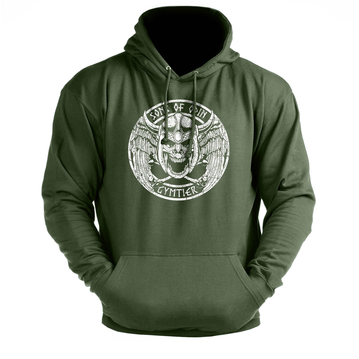 Sons Of Odin Wings - Gym Hoodie - Ironfit