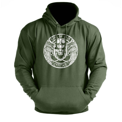 Sons Of Odin Wings - Gym Hoodie - Ironfit