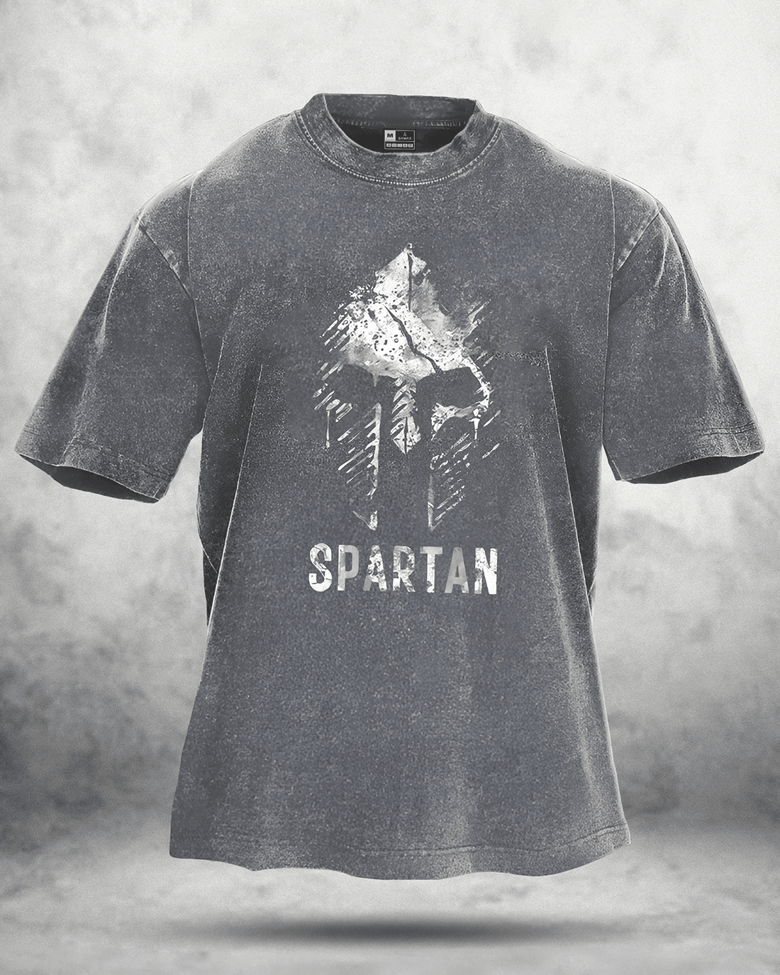 SPARTAN FADED WASHED T - SHIRT - Ironfit