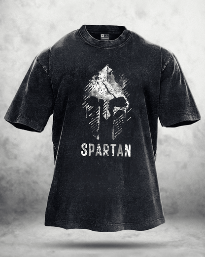 SPARTAN FADED WASHED T - SHIRT - Ironfit