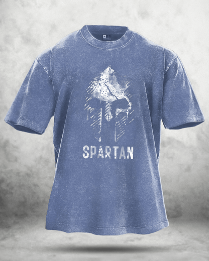 SPARTAN FADED WASHED T - SHIRT - Ironfit