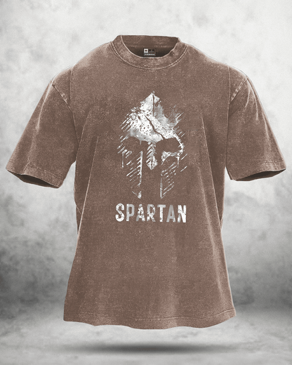 SPARTAN FADED WASHED T - SHIRT - Ironfit