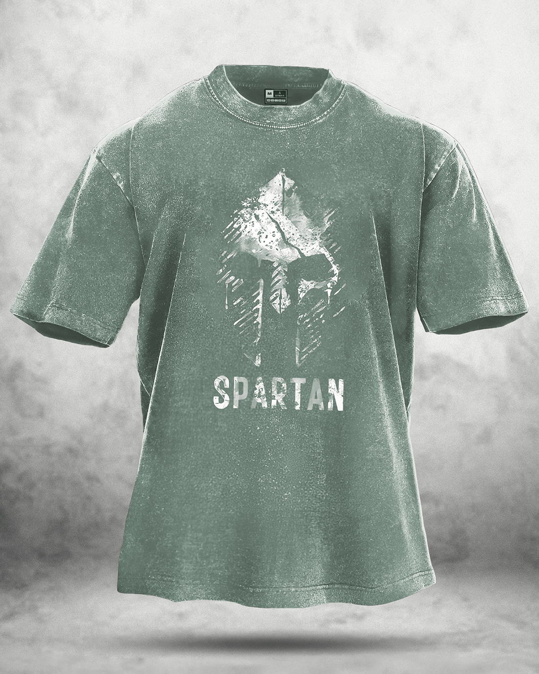 SPARTAN FADED WASHED T - SHIRT - Ironfit
