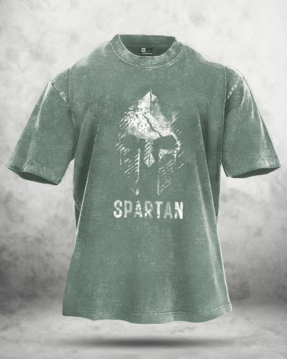 SPARTAN FADED WASHED T - SHIRT - Ironfit