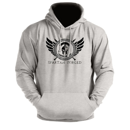Spartan Forged Chest Emblem Hoodie - Ironfit