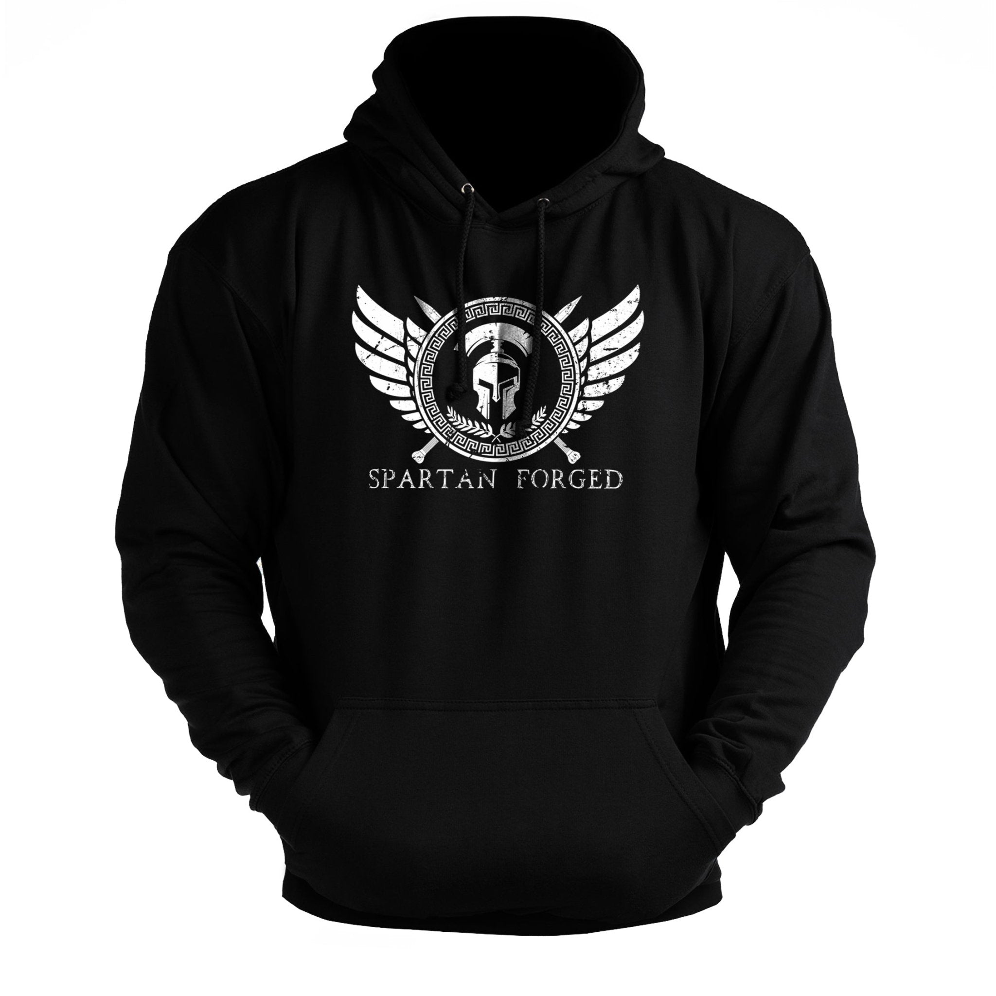 Spartan Forged Chest Emblem Hoodie - Ironfit