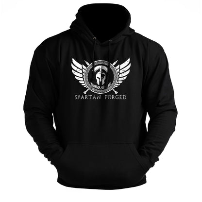 Spartan Forged Chest Emblem Hoodie - Ironfit