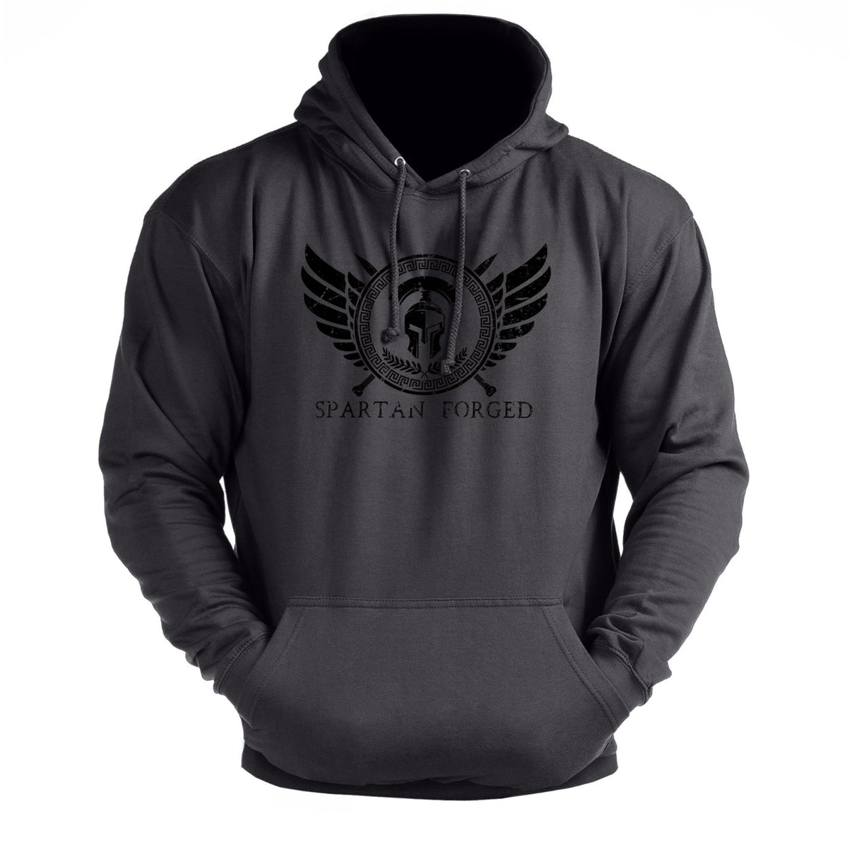 Spartan Forged Chest Emblem Hoodie - Ironfit