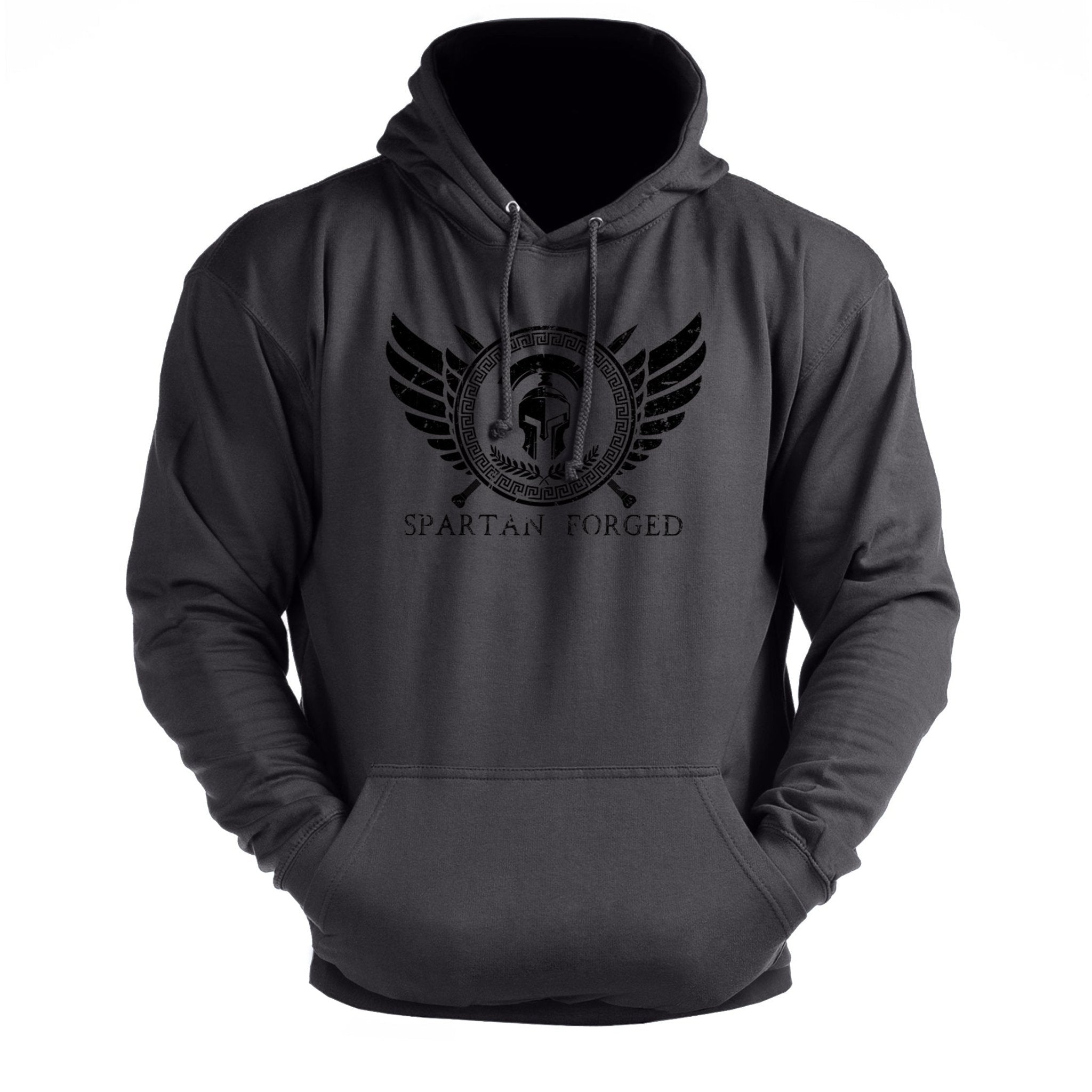 Spartan Forged Chest Emblem Hoodie - Ironfit