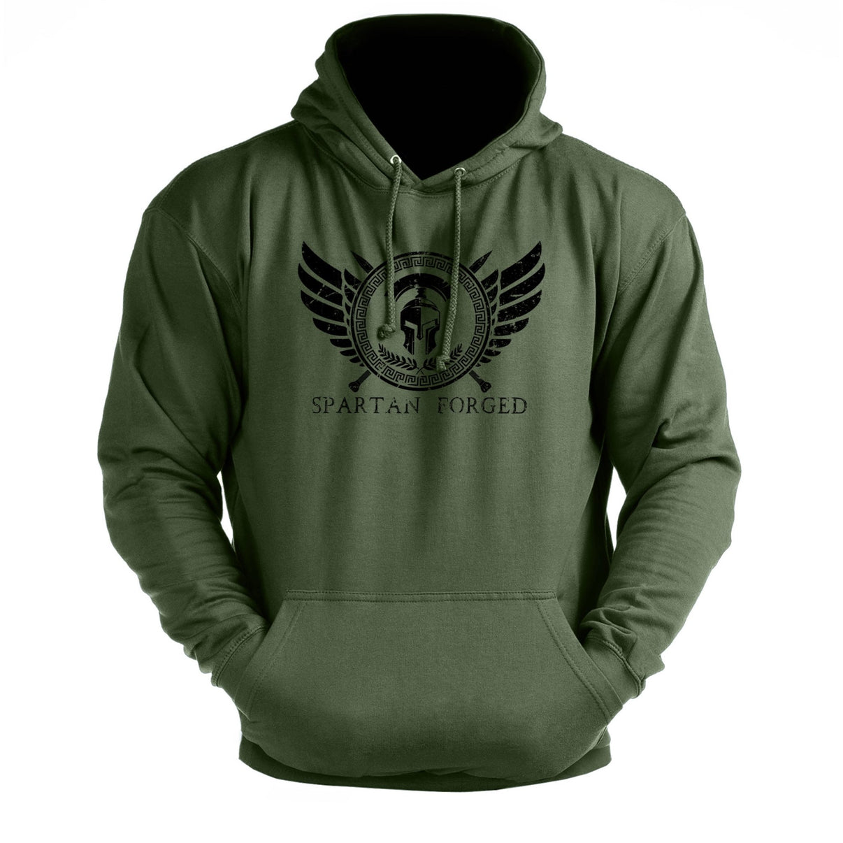 Spartan Forged Chest Emblem Hoodie - Ironfit