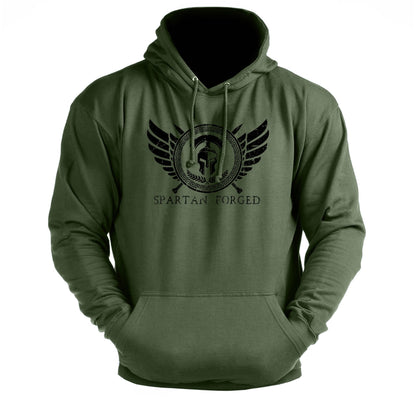 Spartan Forged Chest Emblem Hoodie - Ironfit