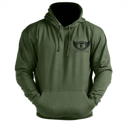 Spartan Forged Logo Hoodie - Ironfit