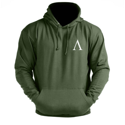 Spartan Forged V Logo - Gym Hoodie - Ironfit