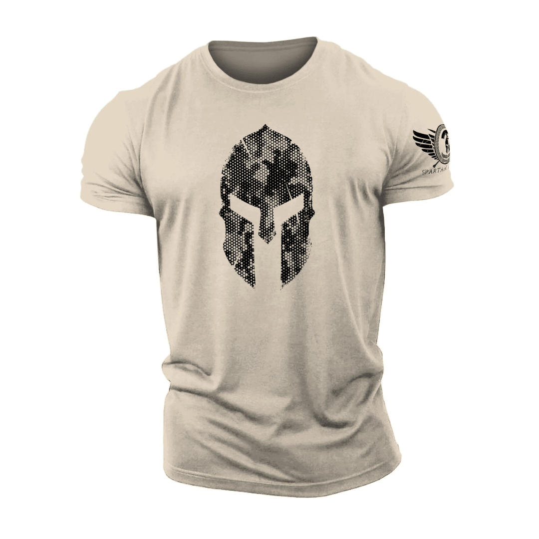 Spartan Helmet Camo T-Shirt - Ironfit