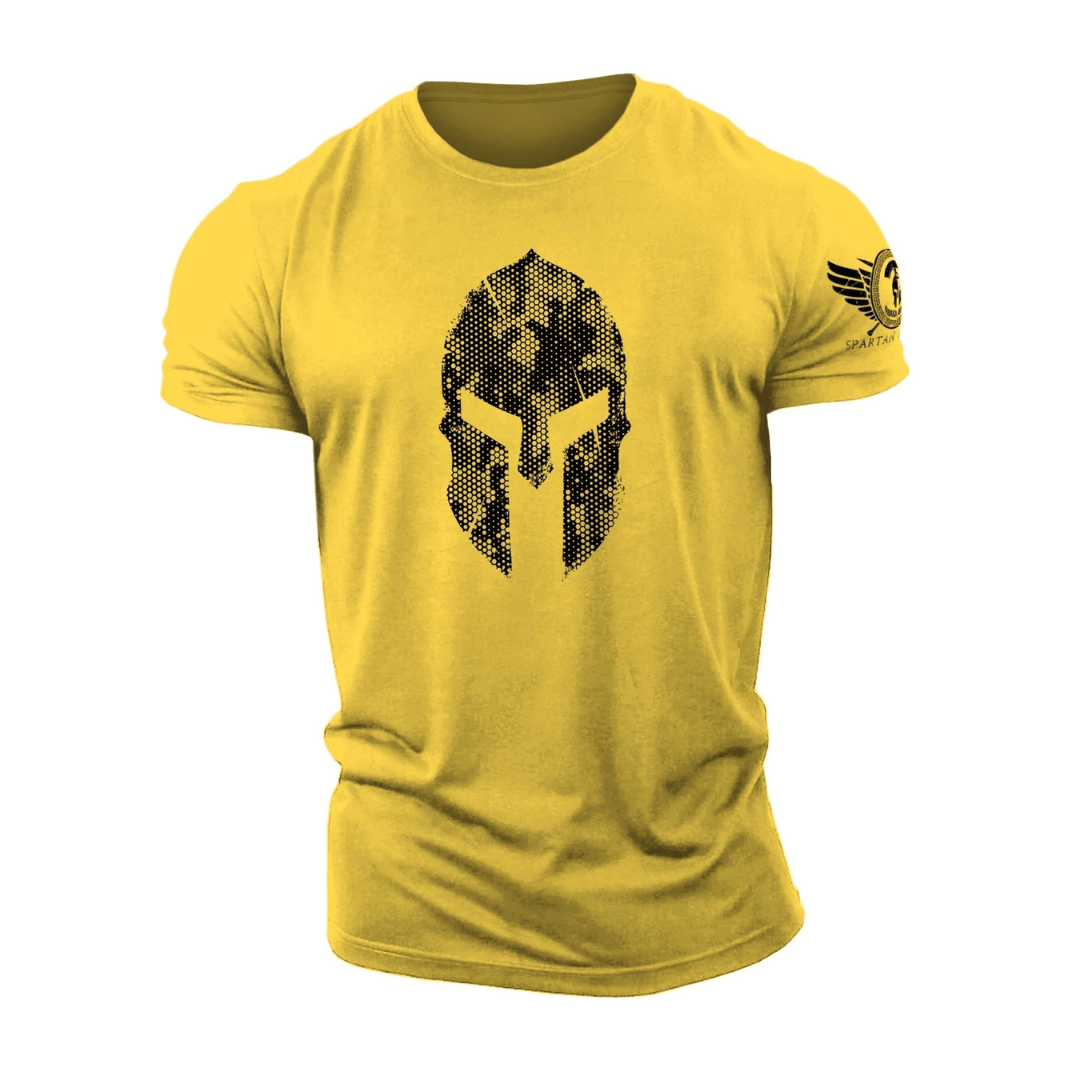 Spartan Helmet Camo T-Shirt - Ironfit