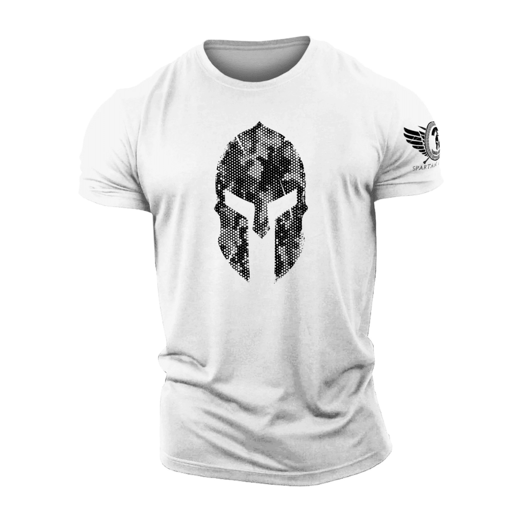 Spartan Helmet Camo T-Shirt - Ironfit