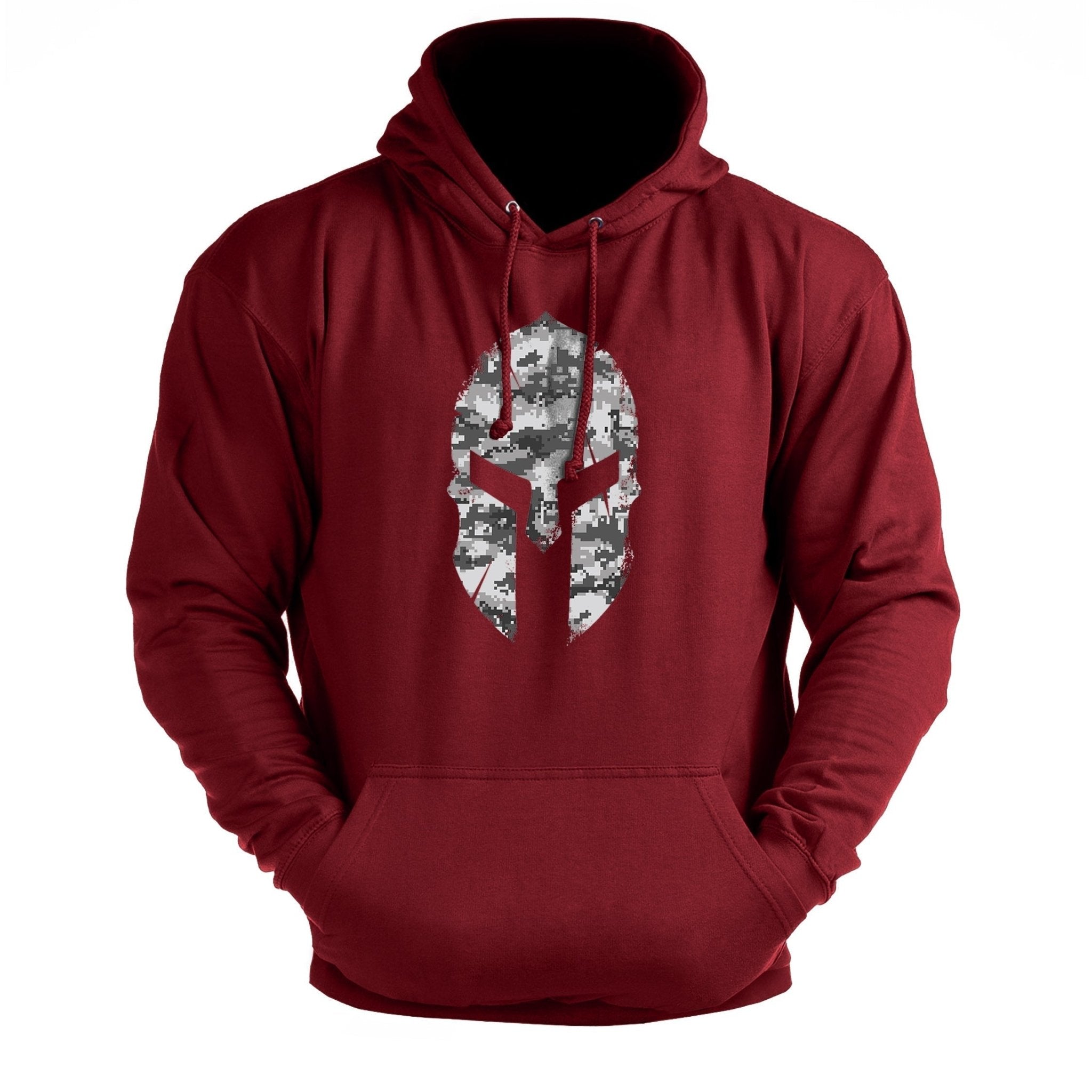 Spartan Helmet Winter Camo Hoodie - Ironfit