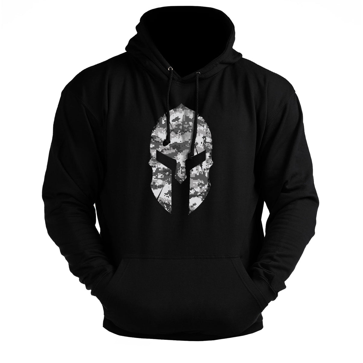 Spartan Helmet Winter Camo Hoodie - Ironfit