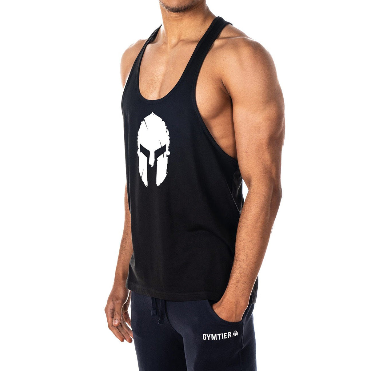 Spartan Mens Stringer Tank - Ironfit