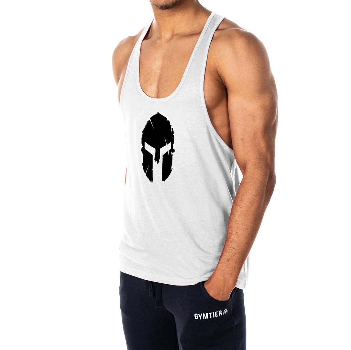 Spartan Mens Stringer Tank - Ironfit