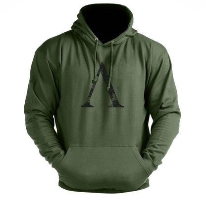 Spartan Symbol Camo Hoodie - Ironfit