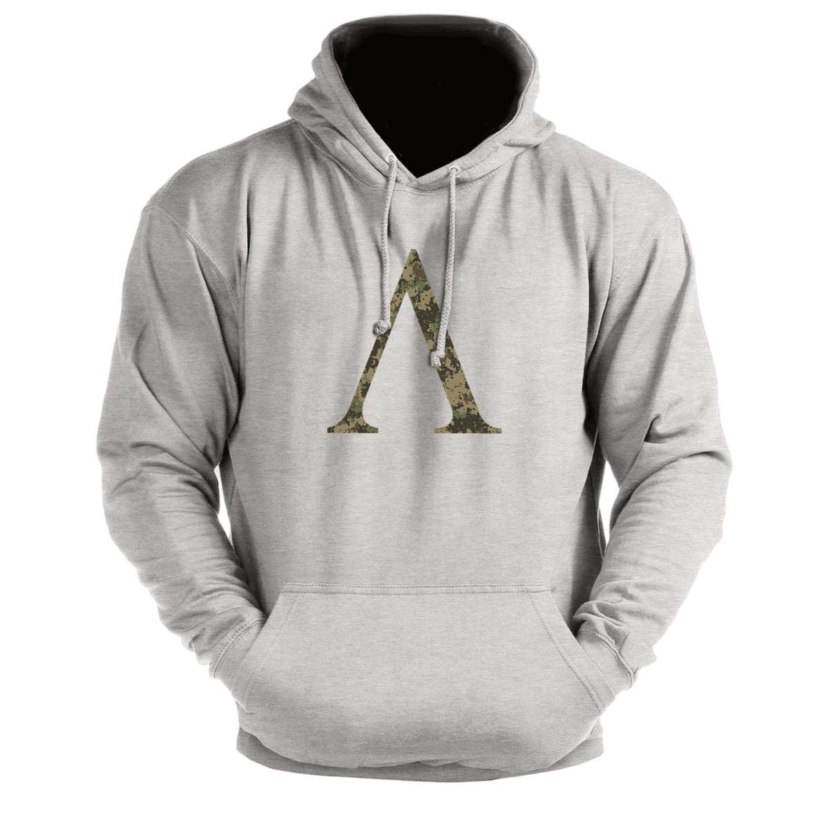 Spartan Symbol Woodland Hoodie - Ironfit