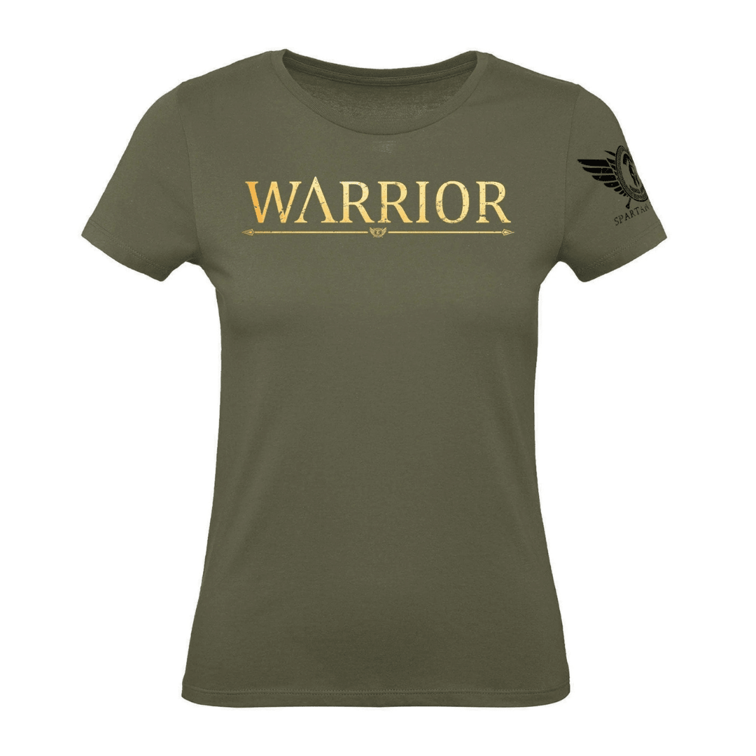 Spartan Warrior Gold Damen - T-Shirt - Ironfit